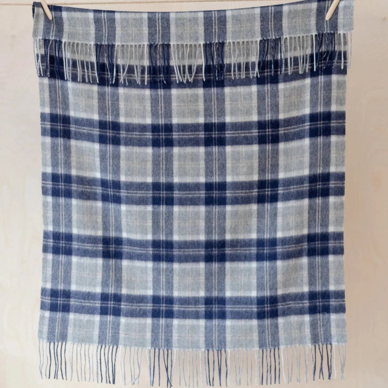 Lambswool Blanket - Bannockbane Silver