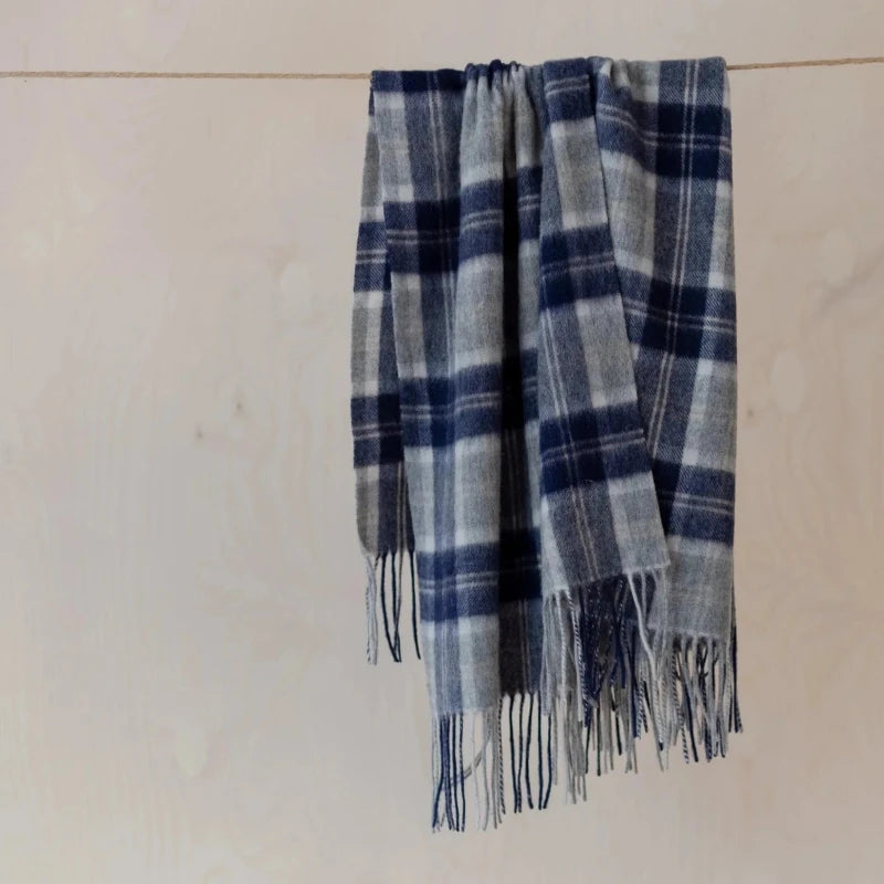 Lambswool Blanket - Bannockbane Silver