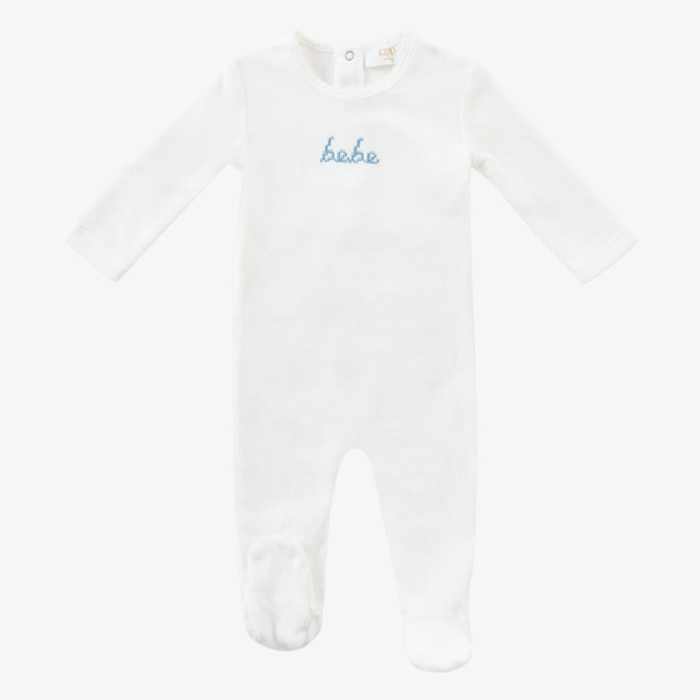 Bebe Footie - Blue