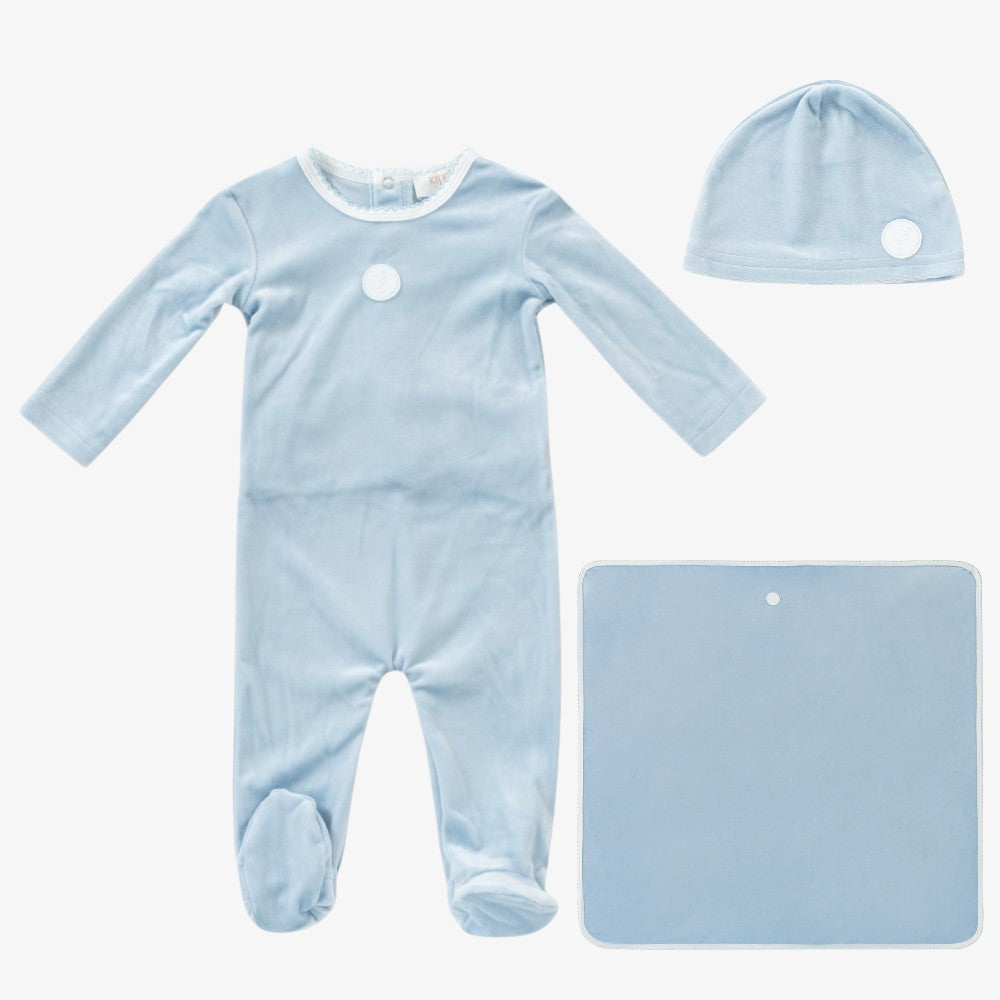 Leaf Motif Take Me Home Set - Blue