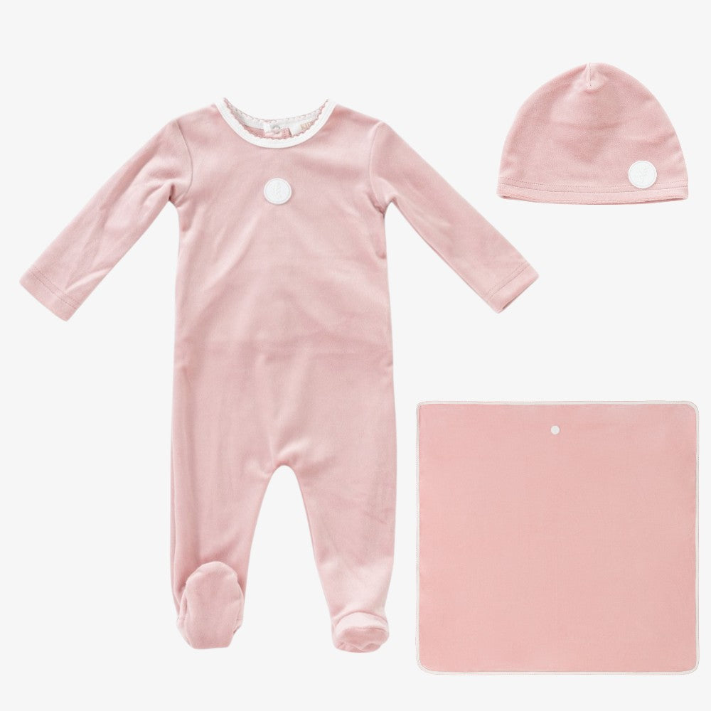 Leaf Motif Take Me Home Set - Pink