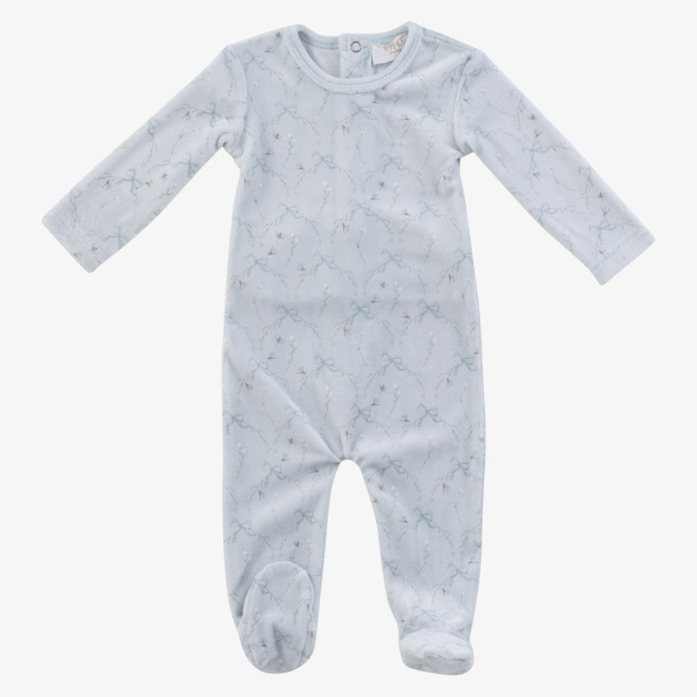 Flying Ribbon Footie - Blue