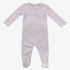 Flying Ribbon Footie - Pink