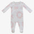 Petit Toile Footie - White & Pink