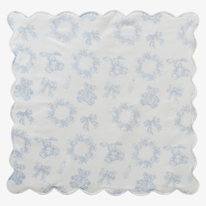 Petit Toile Take Me Home Set - White &amp; Blue