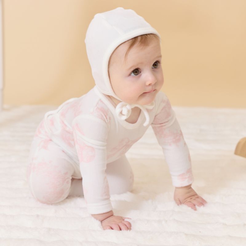 Petit Toile Take Me Home Set - White &amp; Pink