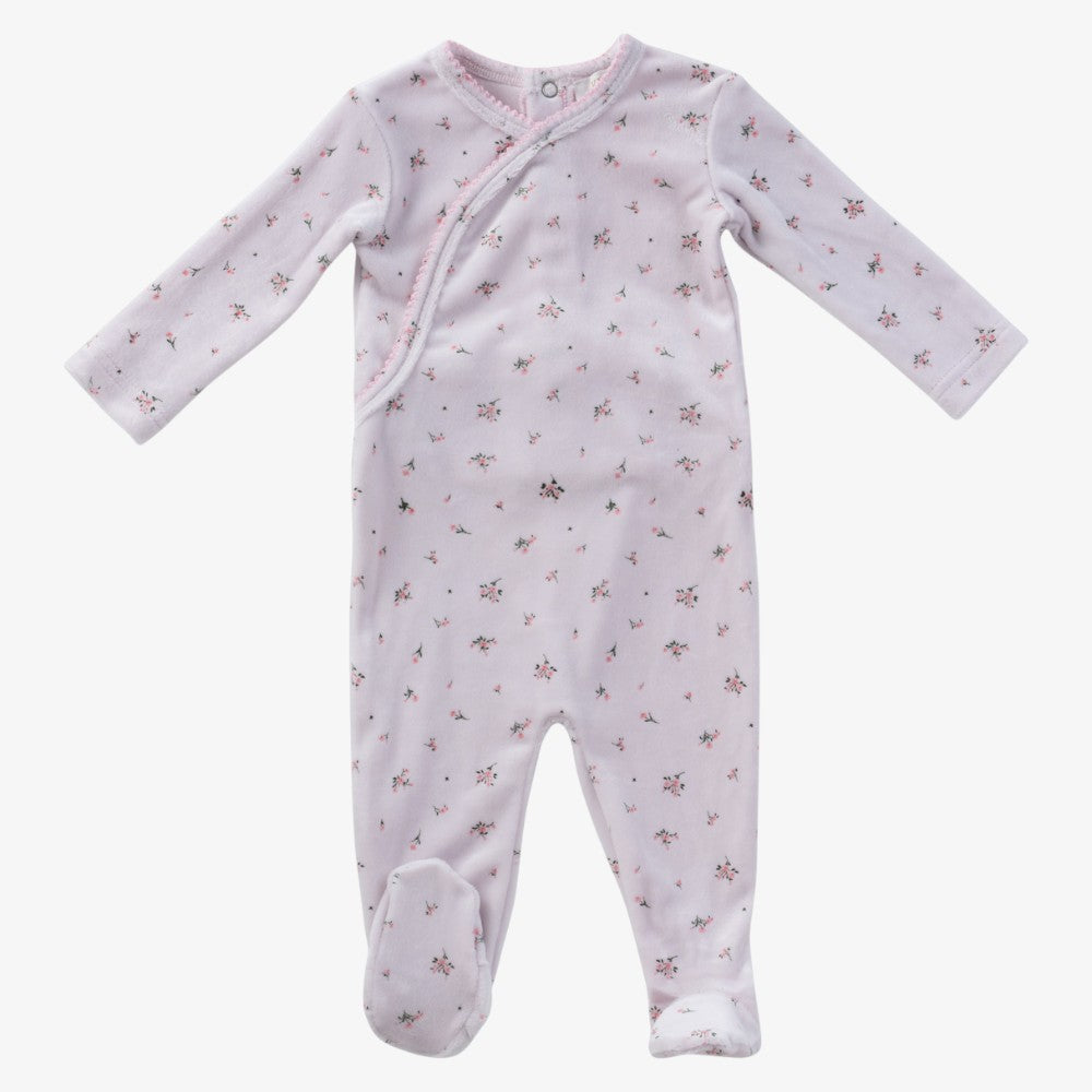 Lil Blooms Footie - Pink