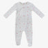 Songbird Footie - White & Pink