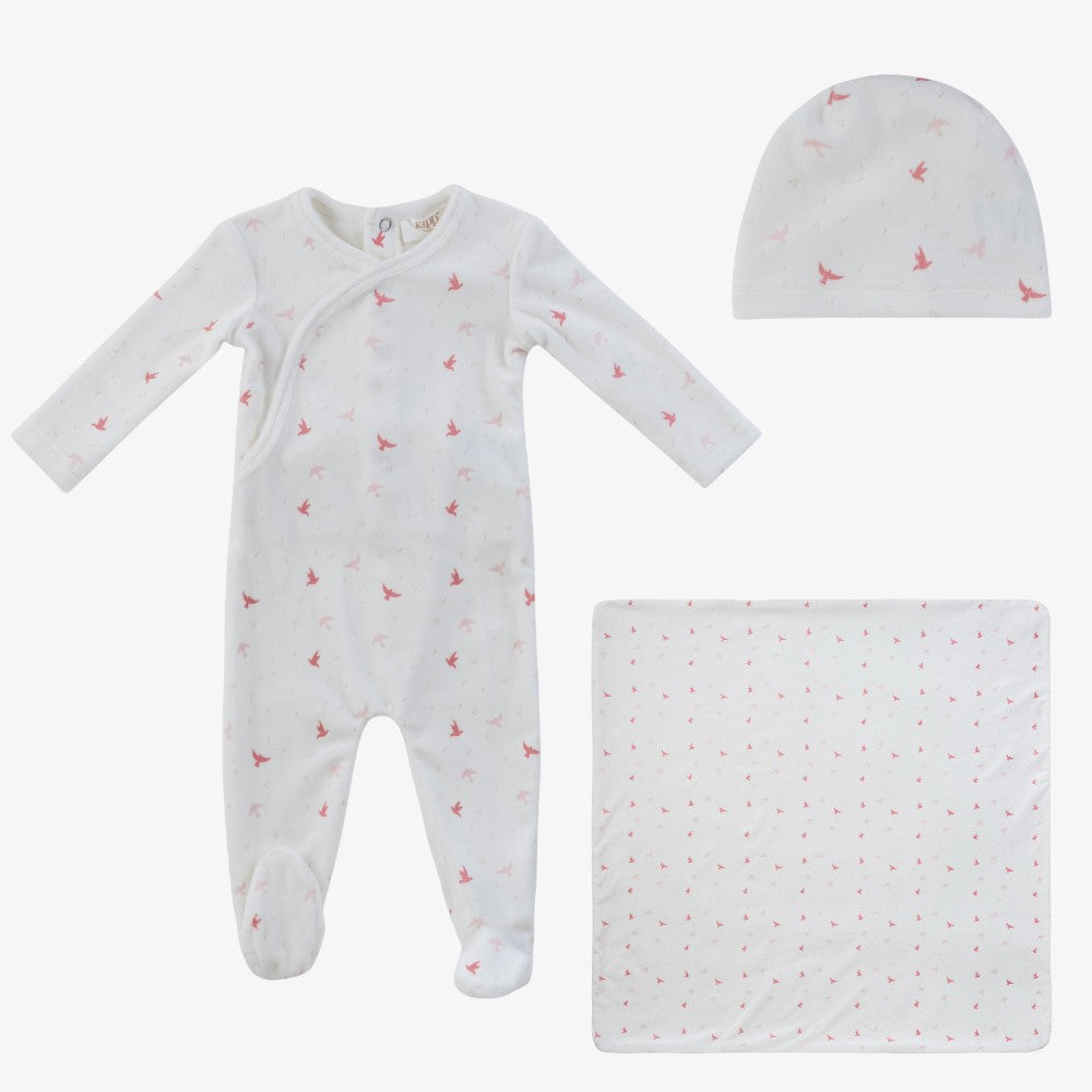Songbird Take Me Home Set - White &amp; Pink