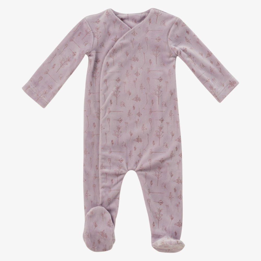 Stem Fusion Footie - Lavender