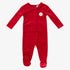 Trio Bebe Footie - Coral