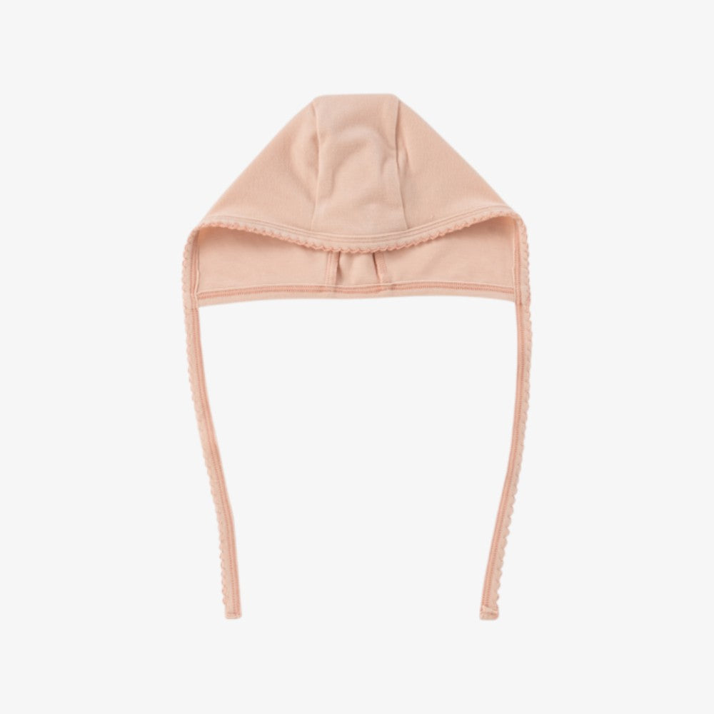 Felt Plaid Bonnet - Pink