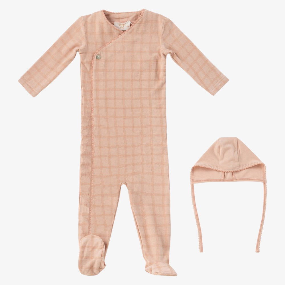 Felt Plaid Take Me Home Set - Pink