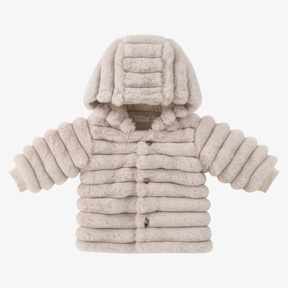 Fur Jacket - Stone