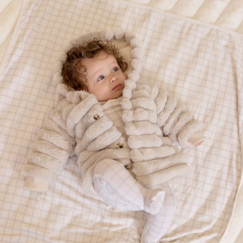 Fur Jacket - Stone