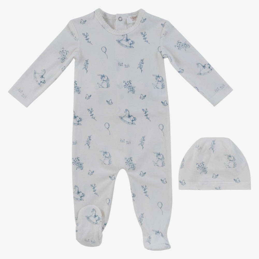 Toile Blue Gift