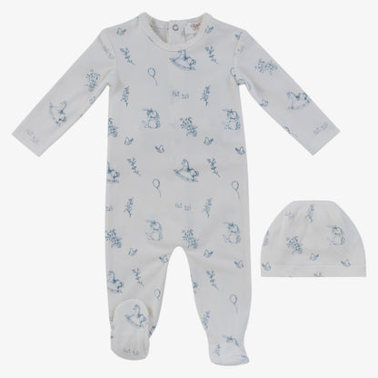 Toile Blue Gift