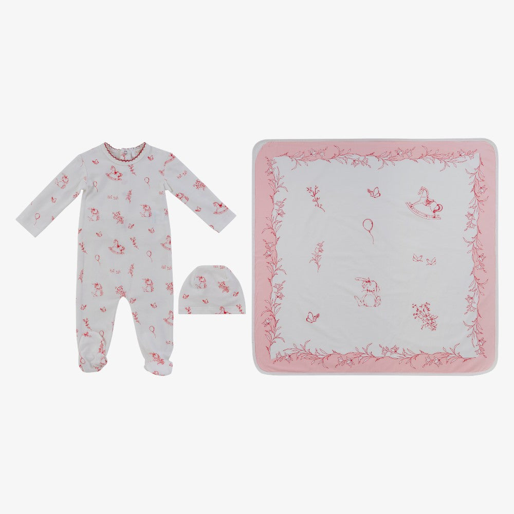 Toile Take Me Home Set - Red