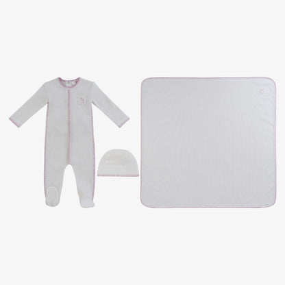Bunny Rib Take Me Home Set - Pink