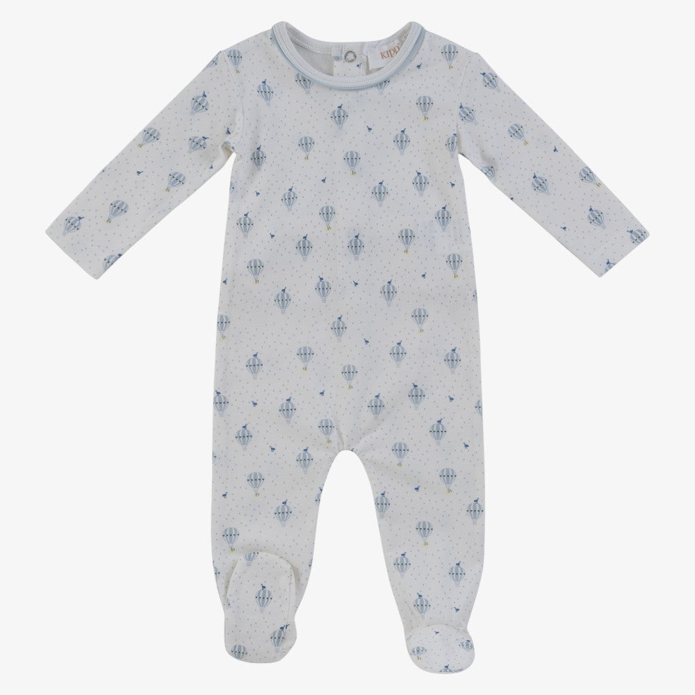 Up + Away Footie - Blue