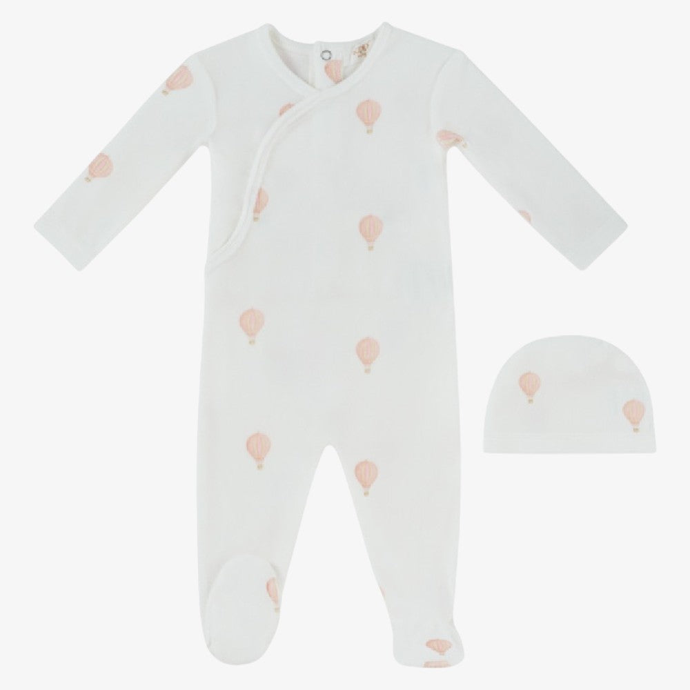 Ciel Enfant Wrap Footie - Pink