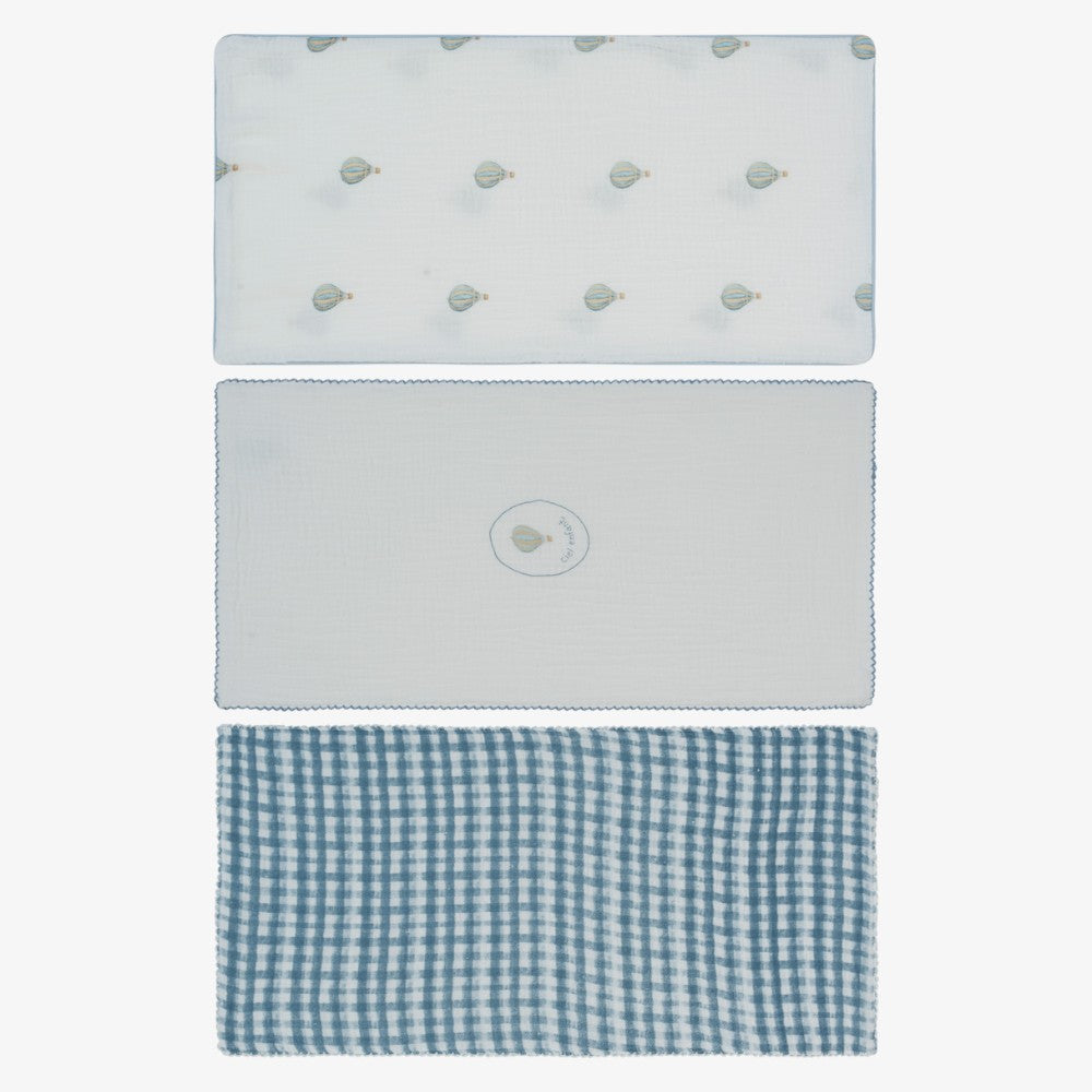 Ciel Enfant Burp Cloths - Blue