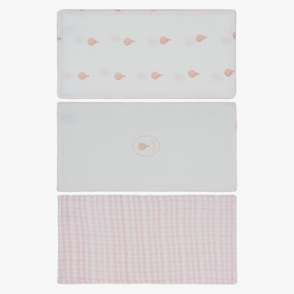 Ciel Enfant Burp Cloths - Pink