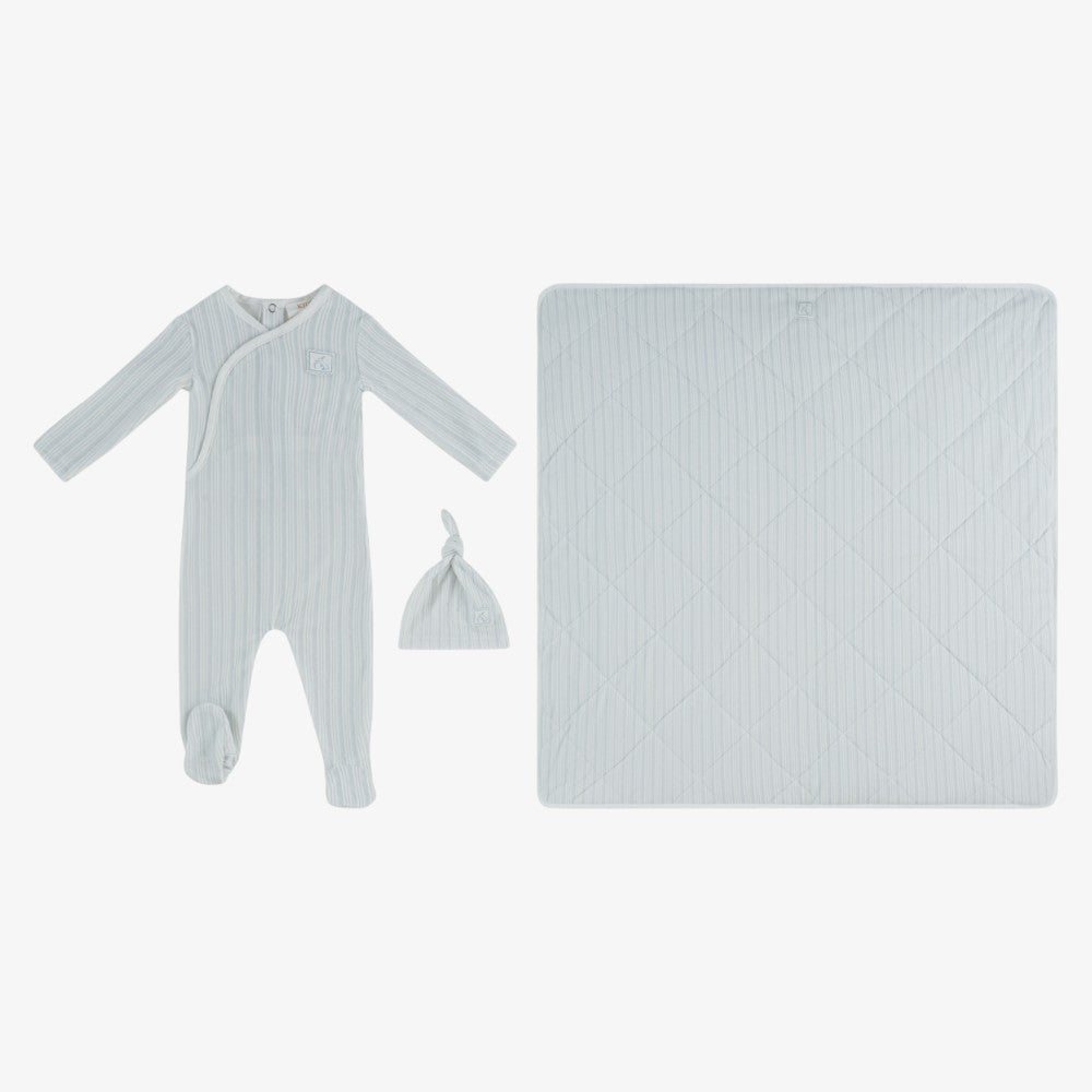 Stripe Stamp Take Me Home Set - Blue