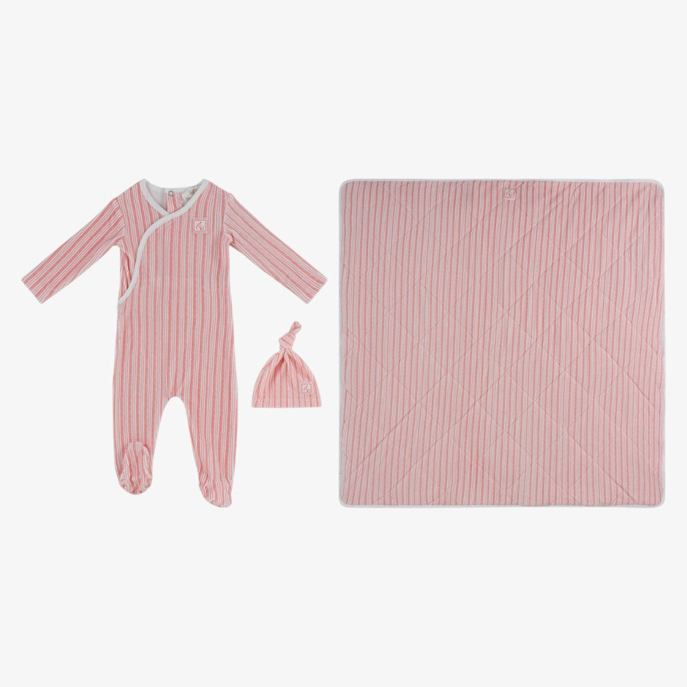 Stripe Stamp Take Me Home Set - Red