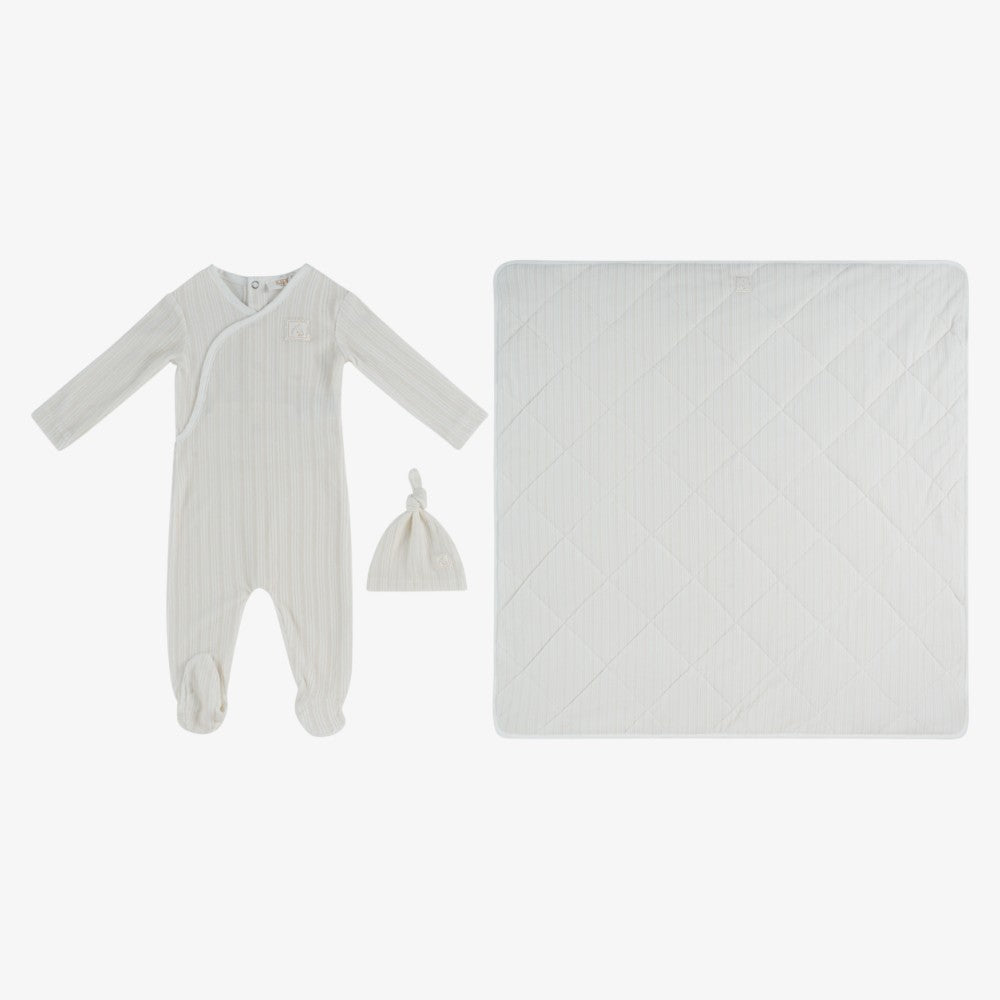 Stripe Stamp Take Me Home Set - Stone