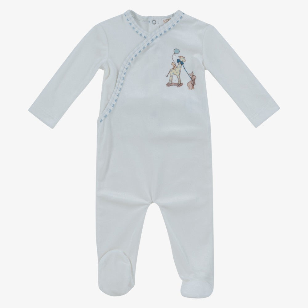 Meadow Friend Footie - Blue