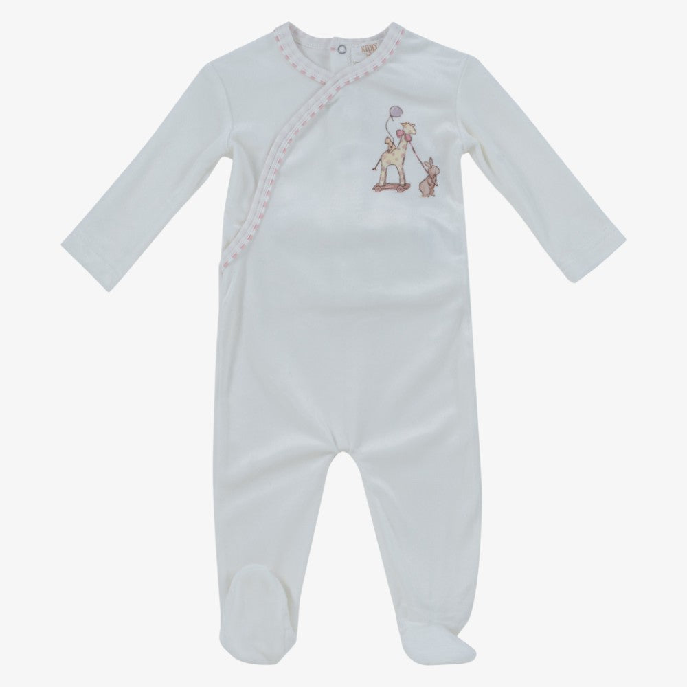 Meadow Friend Footie - Pink