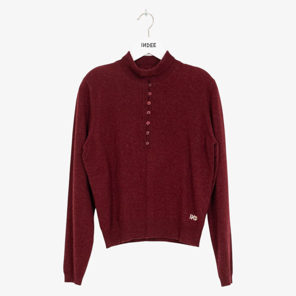 Tea Sweater - Merlot