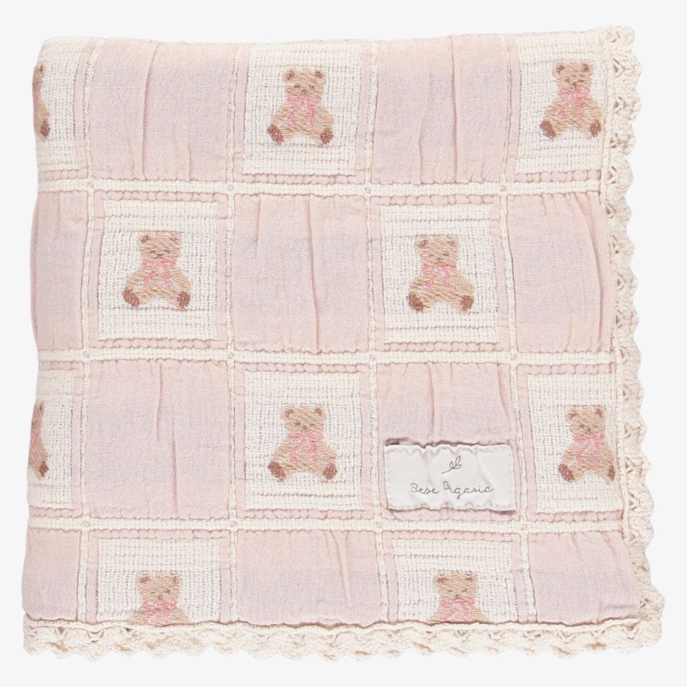 Teddy Blanket - Mauve