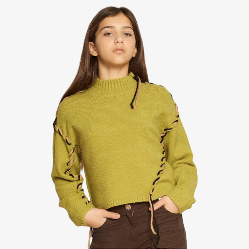 Threaded Sweater - Green