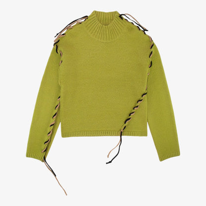 Threaded Sweater - Green