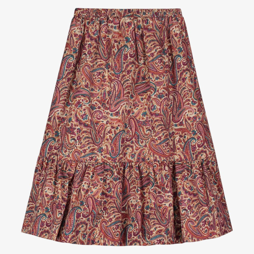 Paisley Skirt - Brown