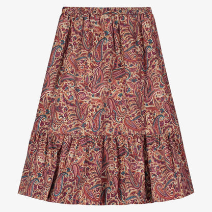 Paisley Skirt - Brown