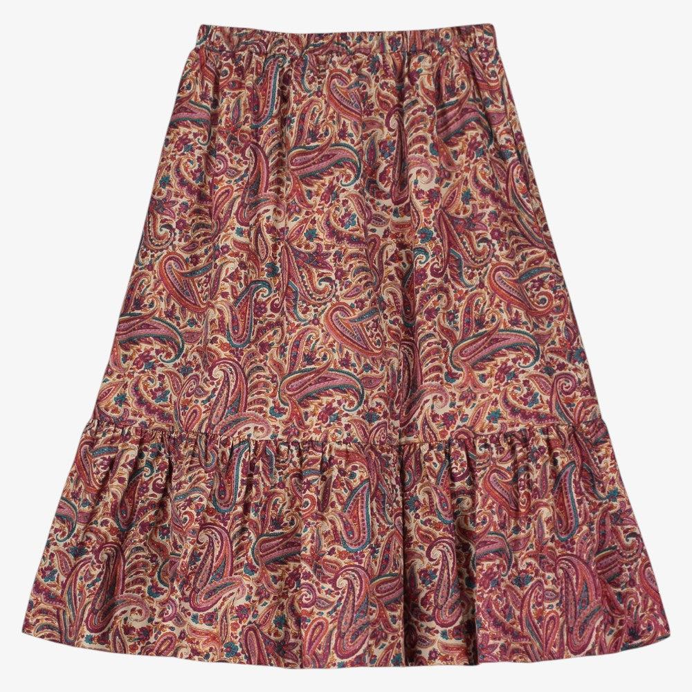 Paisley Skirt - Brown