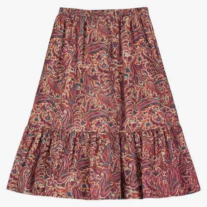 Paisley Skirt - Brown