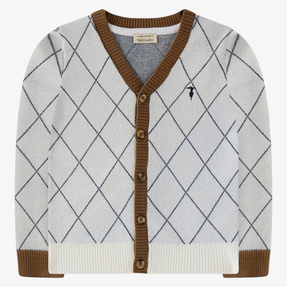 Arygle Cardigan - Offwhite