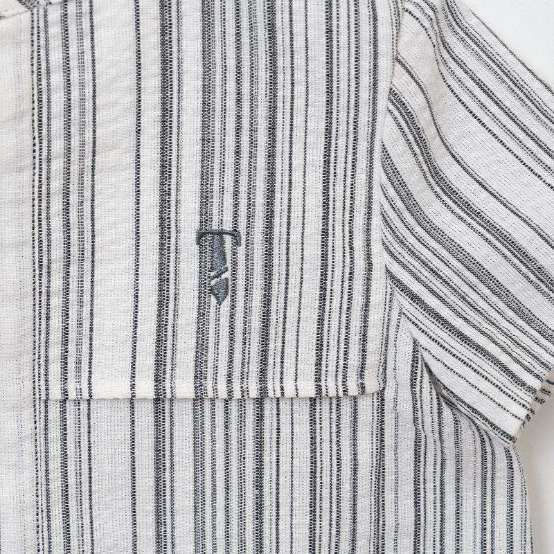 Stripe Pocket Shirt - Black