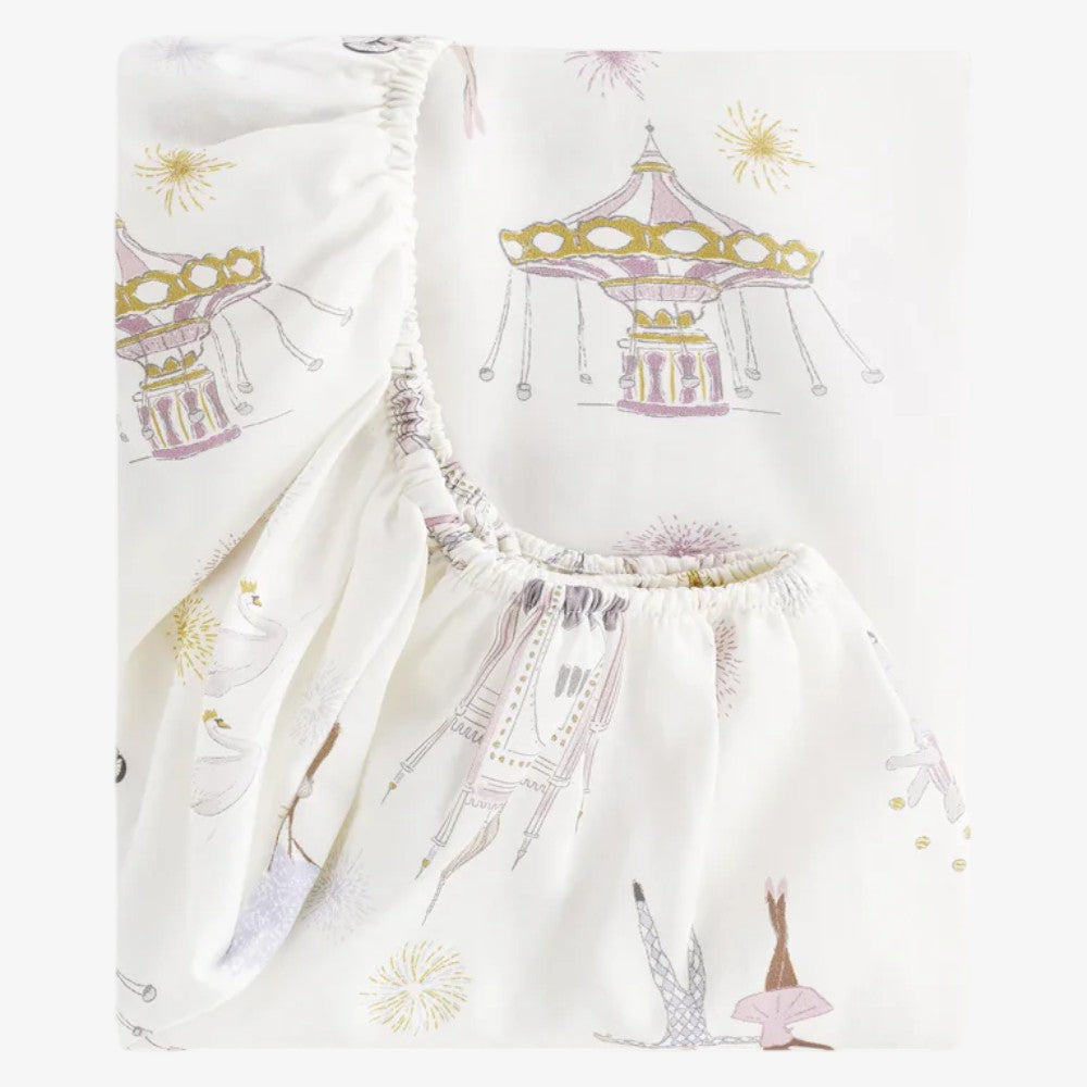 Crib Sheet - Wonderland Rose