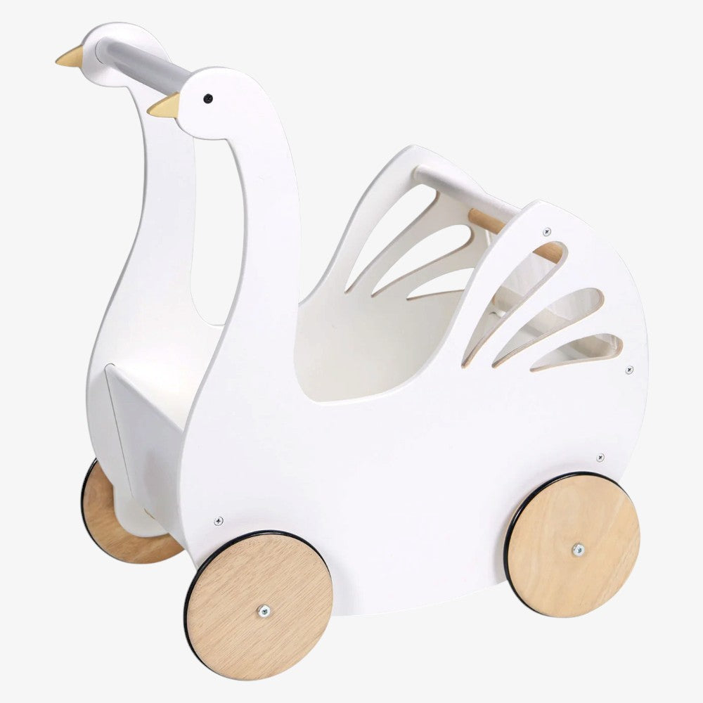 Sweet Swan Pram - Natural