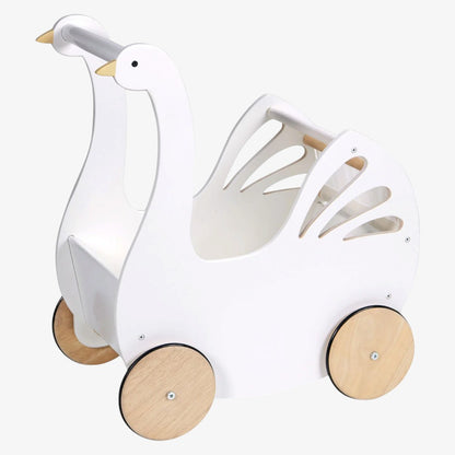 Sweet Swan Pram - Natural