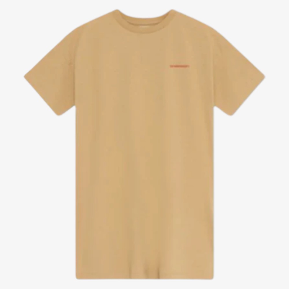 Logo Dress - Camel