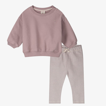 Sweatshirt Set - Berry