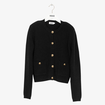 Tours Cardigan - Black