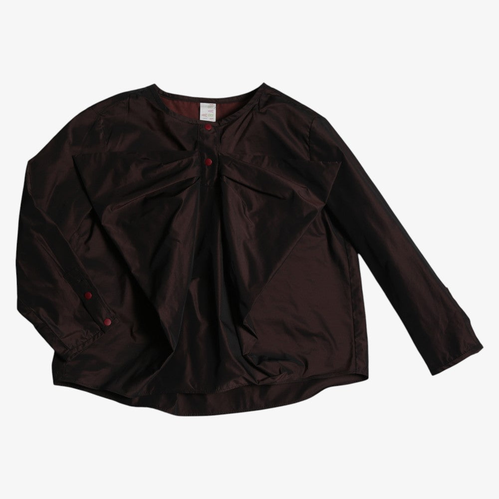 Estrella Bow Blouse And Bloomer - Raisin