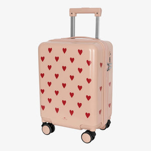 Travel Suitcase - Hearts
